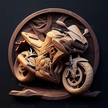 3D модель Yamaha FZ6 (STL)